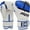 Blue, variant on RDX F7 Leather Boxing Gloves for Men Women, Unisex Sparring Muay Thai Gloves for Punching Bag with Ventilated Palm, Golden, 16oz