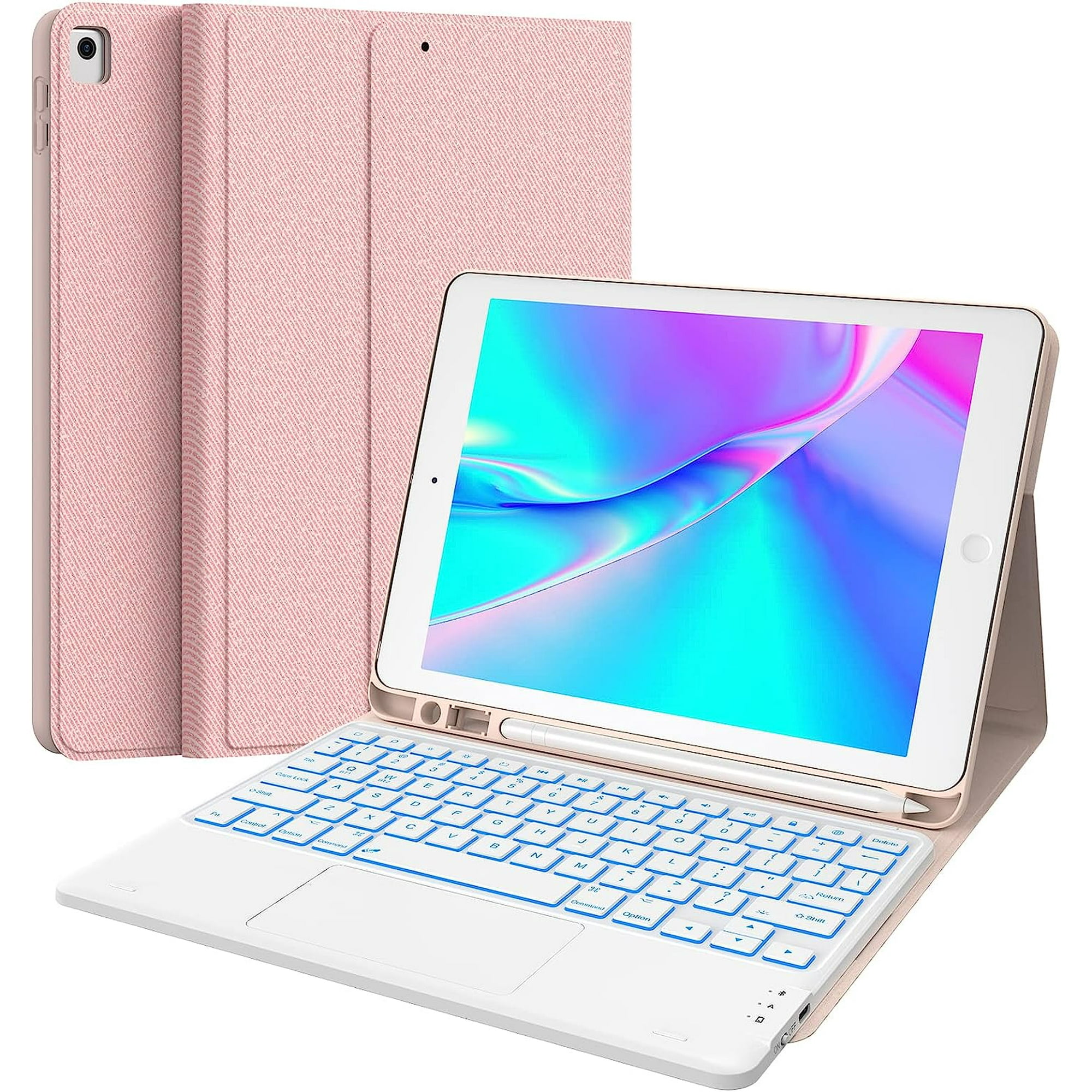 iPad 第9世代 256GB、 Smart Keyboard、Pencil KBCASE Touchpad Keyboard Case for iPad 9th/8th/7th 10.2 inch