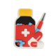 thumbnail image 1 of Crocs Jibbitz Pins Colorido Patrón De Producto Médico DIY Charm Hebilla De Zapatos Joyería, 1 of 4