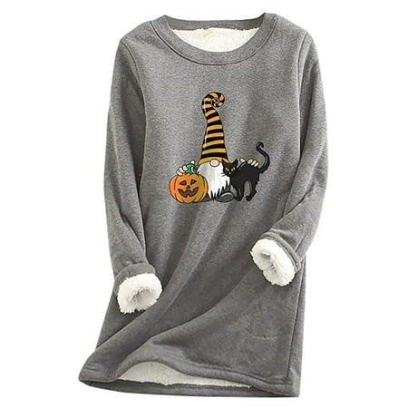 

Womens Casual O Neck Loungewear Nightgowns Long Sleeve Print Fleece Summer Cute Graphic Tees Sexy Workout T-Shirts Tops Ladies Going Out Party Tshirts A531-2134
