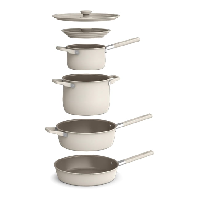 Juego de utensilios de cocina BELLA StoreMore 9 piezas EverGood Ceramic Antiadherente