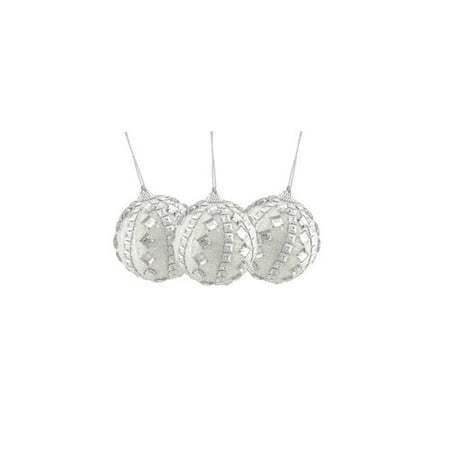 - Northlight Seasonal Shatterproof Christmas Ball Ornament (Set of 3)