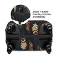 thumbnail image 2 of Susaid Floral Dreamcatcher Elegance Print Elastic Washable Suitcase Cover with Hidden Zipper, Fits 18-32 Inch Luggage for Protection During Travel-Small, 2 of 7