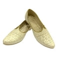 thumbnail image 2 of Punjabi Jutti For Men Designer Shoes Wedding Sherwani Shoes For Men, 2 of 4