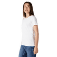 thumbnail image 2 of Gildan Heavy Cotton Taped Neck T-Shirt for Women, 100% Cotton Short Sleeve White Tee, L, 2 of 6