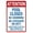 Warning Sign 4, variant on Attention Pool Passes Required Warning Metal Sign 12 x 8 Inches - Pool Rules Security Sign, Indoor Outdoor Home, Business, Road, Yard, Garage, Street Wall Caution Decor