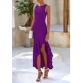 thumbnail image 6 of PRETTYGARDEN Wedding Guest Dresses for Women Summer Formal Gala Maxi Dress Ruffle Mermaid Cocktail Long Dresses, 6 of 8