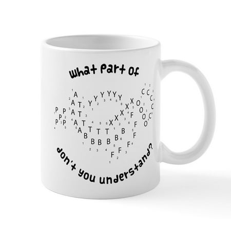 

CafePress - Drill Chart Marching Band Mug - 11 oz Ceramic Mug - Novelty Coffee Tea Cup