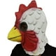 thumbnail image 5 of Máscara de gallo con diseño de pollo, accesorios de cabeza completa, máscara de látex de animales para Halloween, 5 of 5