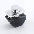 thumbnail image 2 of 1x Square Push Button Catch Lock Cupboard Cabinet Caravan Latch Knob, 2 of 7