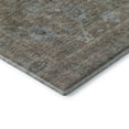thumbnail image 3 of Addison Rugs Mayfield Premium Machine Washable Traditional Global Brown Round Rug, 8' x 8', 3 of 5