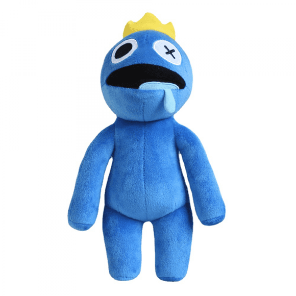 Rainbow Friends Plush Toys,11.8" Rainbow Friends Night Stuffed Animal Plush Doll,Rainbow Friends for Fans Kids Birthday (Blue)