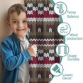 thumbnail image 3 of Blackout Kids Curtains,Boho Bohemia Geometric Line Art Childrens Insulated Curtains Set Of 2,Bedroom Essentials,Toddler Room Decor 42"x54"(106x137cm), 3 of 4