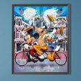 thumbnail image 3 of Pintura de diamante 5D DIY taladro redondo completo pato Donald Wdftyju decoración del hogar 40x50cm, 3 of 9