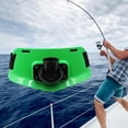 thumbnail image 4 of Portacañas de cintura, accesorio de pesca, resistente a la corrosión, para agua salada, ligero. Verde y negro, 4 of 9