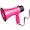 Deeppink, variant on Portable Megaphone Bullhorn 20 Watt Power Megaphone Speaker Voice and Siren/Alarm Modes with Volume Control and Strap (Black)