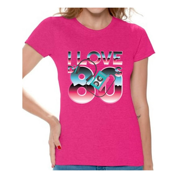 Awkward Styles 80s Shirt I Love the 80s Shirt 80s Tops 80s Party Girl Shirt 80s Costumes for Women 80's T-shirt 80s Rock T Shirt 80s Theme Vintage 80s T Shirt