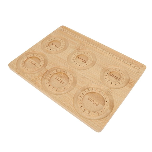 Making Jewelry Making Bead Board 15-20cm Scale Solid Wood Jewelry Making Supplies Bead Tray for Handcraft