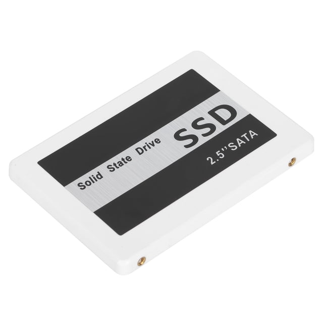 2.5in Drive, High Speed Plastic Internal SSD White Reliability For Home Office Uae For Desktop Computers Laptops PC ANGGREK 60 GB