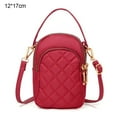 thumbnail image 2 of Bolso bandolera ligero, moderno y versátil. Rojo, 2 of 5