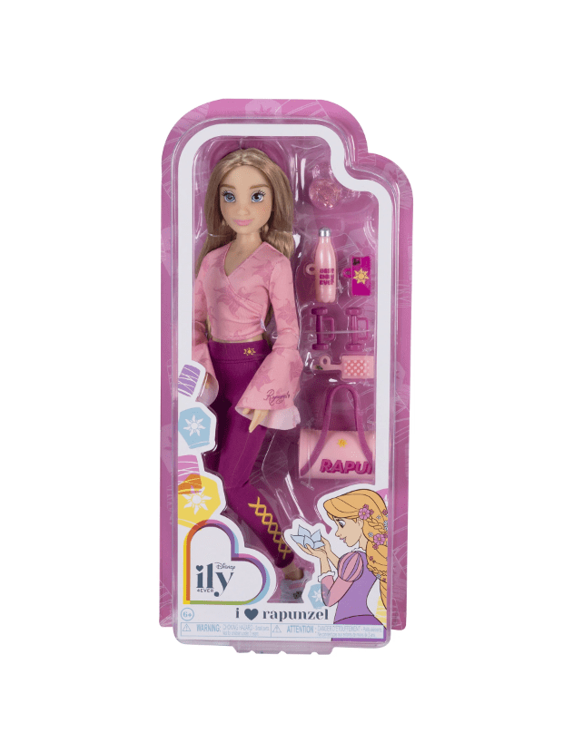 Disney ILY 4ever Fashion Dolls Rapunzel Inspired 11.5" Tall with 13 Points of Articulation