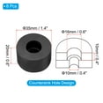thumbnail image 2 of Uxcell 1.4" OD 0.4" ID Count Sink Hole Rubber Anti Vibration Foot Pad Bumper 8Pcs Black, 2 of 6