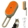 thumbnail image 1 of SIfdSeng Steam Cat Brush Steam Brush Upgrade Steam Cat Brush Cat Steam Brush Steam Shedding Brush Belt Release Button Cat Steam Brush Cleaning Agent Steam Brush Cat 20Ml, 1 of 8