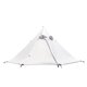 thumbnail image 1 of Tienda piramidal Ultralight 3 Tienda para 4 personas Tienda de campaña impermeable 4 estaciones Abanopi Tienda al aire libre, 1 of 7