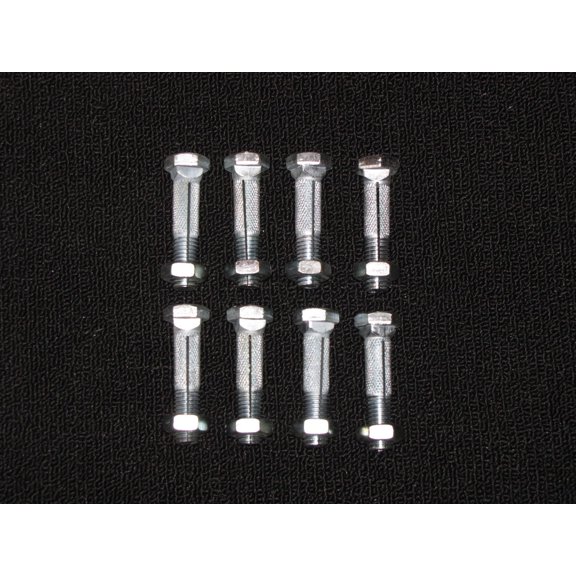 Mobile Home Parts Set of 8 Slotted Bolts for use with Anchors & Tie Down Straps