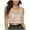 Multicolor, variant on Besolor Womens Sequins Crop Cami Tops V Neck Spaghetti Straps Sleeveless Camisole Sparkly Glitter Party Club Shirts