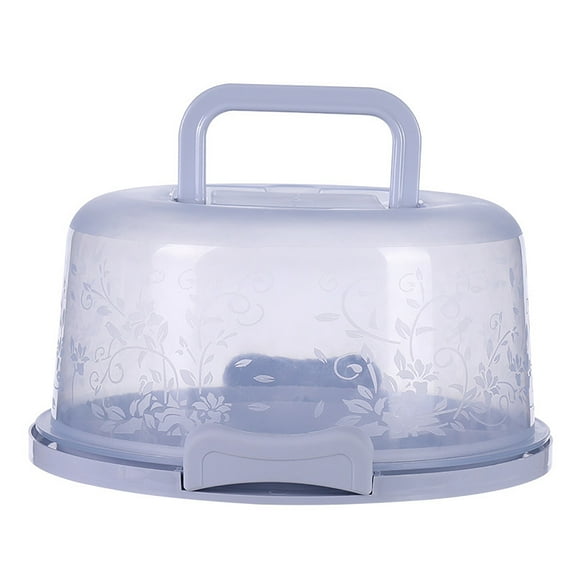 RXIRUCGD Cake Box Cupcake Holders With Lid 10 Inch Transparent Handles With Lid Cupcake Holders