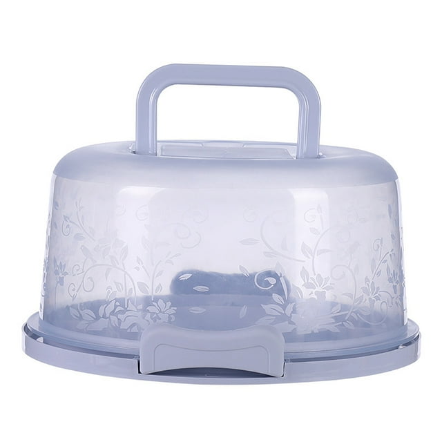 Meitianfacai Cake Box Cupcake Holders With Lid 10 Inch Transparent Handles With Lid Cupcake Holders