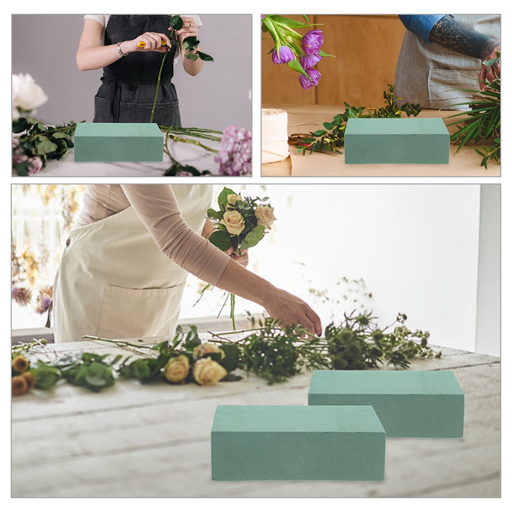 WHAMVOX 6Pcs Craft Floral Foams Cubes Flower Arrangements Foam Floral Block Foams Flower Arrangement Foam