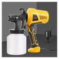 thumbnail image 2 of 500W Household Paint Sprayer 800ml Portable Sprayer Gun Detachable High Pressure Spray Gun For Painting Ceiling Walls Fence Door ,Precision Control, 2 of 7