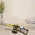 thumbnail image 5 of Highly Realistic Full Alloy Steel Vintage Mini Howitzer for Desktop Decoration and Collection, 5 of 7