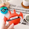 thumbnail image 4 of Funda de silicona para AirPods de 3ª generación, 3D Cute Kawaii Anime Fashion Funny Cool Funda protectora para Apple Airpod con llavero, para hombres/adolescentes/niños (Charizard), 4 of 5