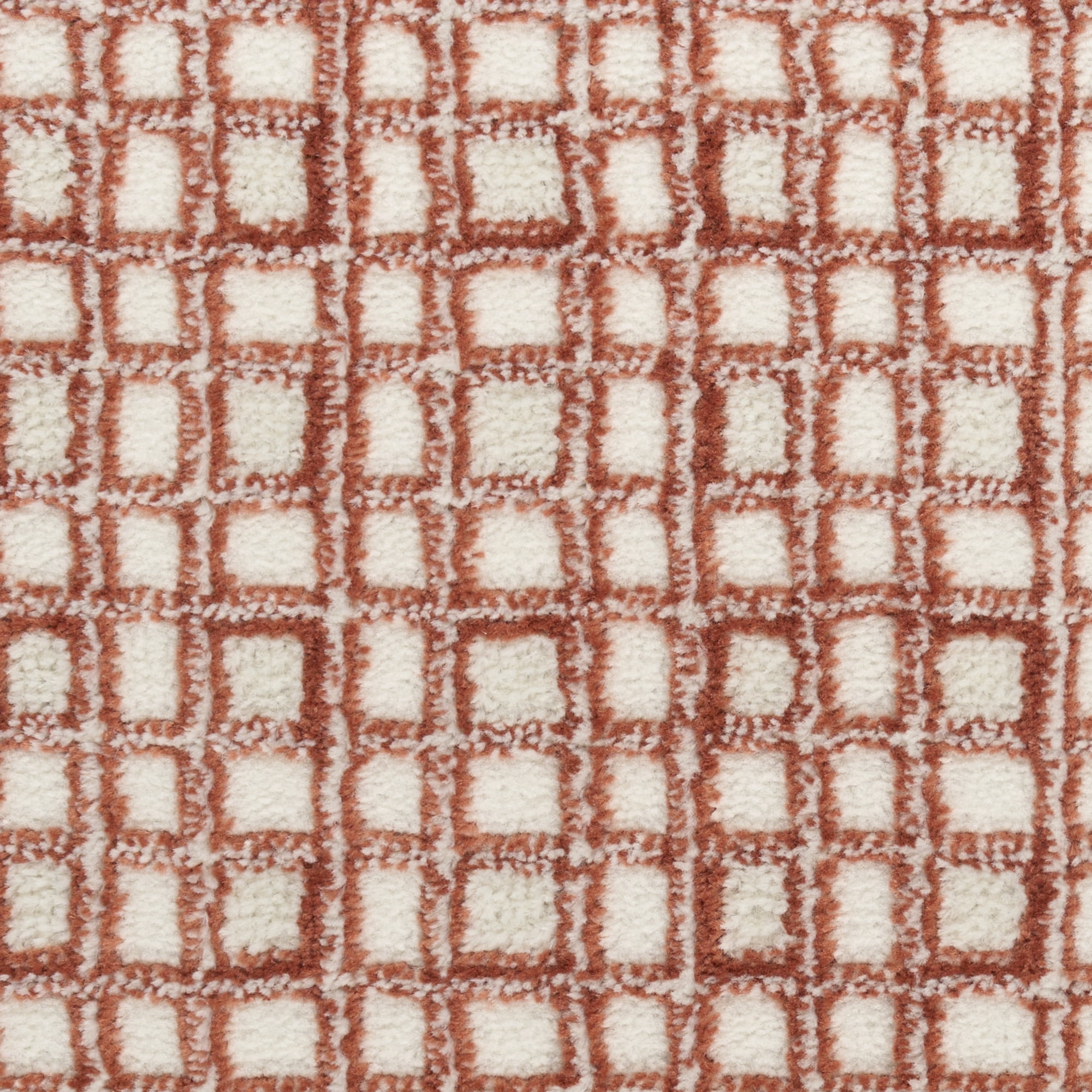 Nourison Nordic 2'2" x 7'6 Brick Ivory Modern Indoor Rug