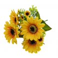 thumbnail image 4 of Flores artificiales secas Girasoles Cocinas de oficina en casa Girasol amarillo Sunnimix Flores decorativas artificiales, 4 of 8
