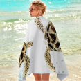thumbnail image 4 of LYEAA Oversized Beach Towels Microfiber 75x150cm Sandproof Beach Towel Beach Blanket Bath Towel Lightweight Shawl Sweat Towel for Travel Vacation Swimming Pool, 4 of 8