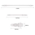 thumbnail image 4 of 6 Pcs Bra Strap Clips Set,Non-slip Bra Straps Women's Elastic Adjustable Concealing Bra Strap Holder, 4 of 6