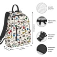 thumbnail image 3 of Naloa Aabstract Eyes Print Lightweight DayBackpack Suitable for school, work, shopping, travel, etc., 3 of 5