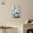 thumbnail image 3 of Alabaster Canvas Luxury Floral Art by Art Remedy, Silver Frame, 30" x 45", 3 of 7