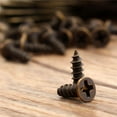 thumbnail image 3 of 20Pcs Antique Brass Drawer Label Pull Cabinet Frame Handle File Name Card Holder, 3 of 8
