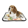 thumbnail image 2 of PKQWTM Full paper bag of different health food on a white Pet Dog Cat Bed Pee Pads Mat Cushion Potty Dogs Blankets Crate Bed Kennel 25x30 inch, 2 of 3