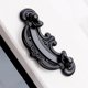 thumbnail image 2 of Metal Manija de Puertas Muebles Armarios pequeña sala Cajón Europeo Color Negro Negro 117-64, 2 of 9