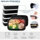 thumbnail image 4 of Paquete de 20 Contenedores para Alimentos con Tapa Bluelander (Sin Divisiones), 4 of 5