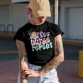 thumbnail image 2 of Coffee, Nurse, Repeat, Retro Nursing Merch Gift, Black T-Shirt, 2XL, 2 of 5