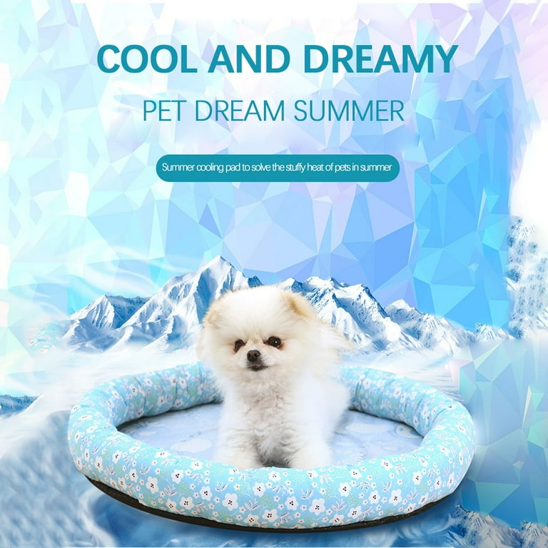 Pet nest ice silk mat dog mat mat Pet nest ice silk mat dog mat mat
