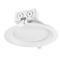 thumbnail image 1 of Globe Electric 3002061 White 6 in. 65W Plastic LED Recessed Light, 1 of 1