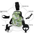 thumbnail image 5 of HELLHERO Crossbody Bags Polyester 2 Layers Underarm Shoulder Bag for Daily Use, Tropical Leaves Leopard, 5 of 7